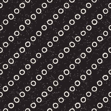 Elle çizilmiş çizgiler seamless grungy modeli. Soyut geometrik yinelenen kiremit doku siyah beyaz.