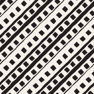 Elle çizilmiş sorunsuz yinelenen desen fayans hatları ile. Freehand mürekkep fırçası arka plan dokusu.