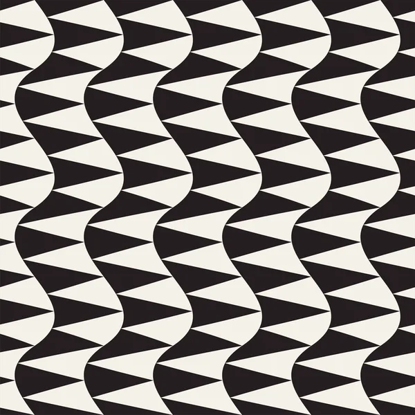 Vektör kusursuz desen. Modern stil soyut doku. Çizgili elementten geometrik fayanslar tekrarlanıyor