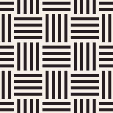 Vektör kusursuz desen. Modern stil soyut doku. Çizgili elementten geometrik fayanslar tekrarlanıyor