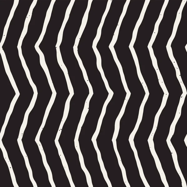 Lignes Dessinées Main Motif Grunge Sans Couture Texture Géométrique Abstraite — Image vectorielle
