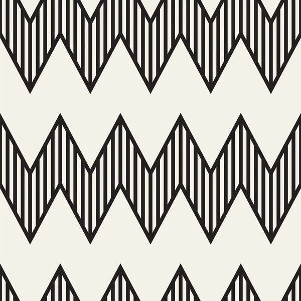 Modèle Ligne Zigzag Sans Couture Vectorielle Fond Géométrique Abstrait Élégant — Image vectorielle