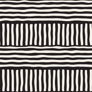 Elle çizilmiş sorunsuz yinelenen desen fayans hatları ile. Freehand mürekkep fırçası arka plan dokusu.