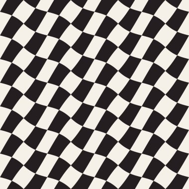 Vektör kusursuz desen. Modern stil soyut doku. Çizgili elementten geometrik fayanslar tekrarlanıyor