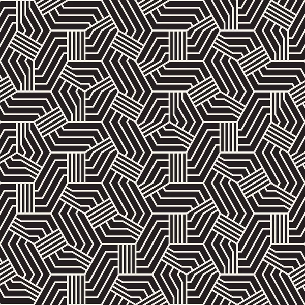 Abstrakcyjny Wzór Geometryczny Paskami Bezszwowe Tło Wektor Tekstura Liniowe Krata — Wektor stockowy