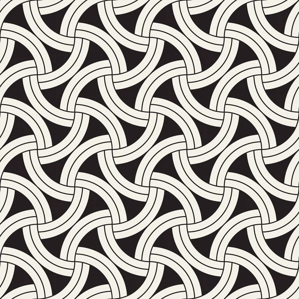 Vektör kusursuz desen. Modern stil soyut doku. Çizgili elementten geometrik fayanslar tekrarlanıyor