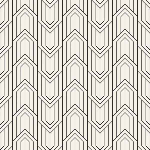 Vector Naadloos Patroon Moderne Stijlvolle Abstracte Textuur Herhaling Van Geometrische — Stockvector