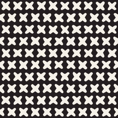 Elle çizilmiş stil etnik seamless modeli. Siyah ve beyaz soyut grungy geometrik arka plan.