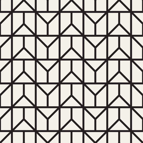 Vektör kusursuz desen. Modern stil soyut doku. Çizgili elementten geometrik fayanslar tekrarlanıyor