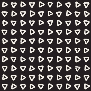 Elle çizilmiş çizgiler seamless grungy modeli. Soyut geometrik yinelenen kiremit doku siyah beyaz.