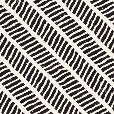 Basit mürekkep geometrik desen. Tek renkli siyah ve beyaz konturlar arka plan. Senin tasarı için doku fırça mürekkep el çekilmiş