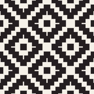 Kesintisiz yüzey geometrik tasarım. Yinelenen süsleme arka plan döşer. Vektör simetrik şekiller desen