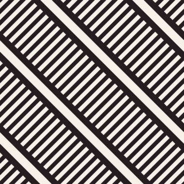 Vektör sorunsuz zikzak çizgi deseni. Şık geometrik arka plan. Tek renkli kafes arka plan yinelenen