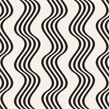 Vektör kusursuz desen. Modern stil soyut doku. Çizgili elementten geometrik fayanslar tekrarlanıyor