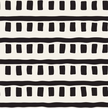 Elle çizilmiş sorunsuz yinelenen desen fayans hatları ile. Freehand mürekkep fırçası arka plan dokusu.