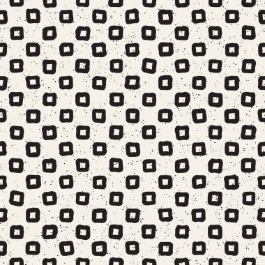 Elle çizilmiş çizgiler seamless grungy modeli. Soyut geometrik yinelenen kiremit doku siyah beyaz.