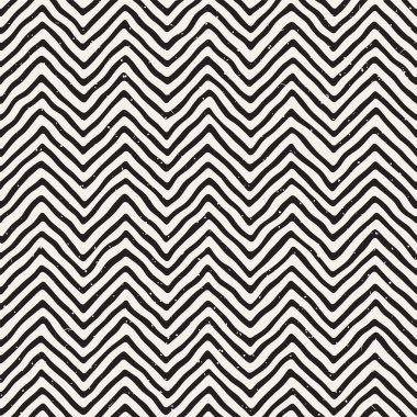 Basit mürekkep geometrik desen. Tek renkli siyah ve beyaz konturlar arka plan. Senin tasarı için doku fırça mürekkep el çekilmiş