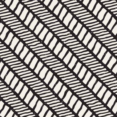 Basit mürekkep geometrik desen. Tek renkli siyah ve beyaz konturlar arka plan. Senin tasarı için doku fırça mürekkep el çekilmiş