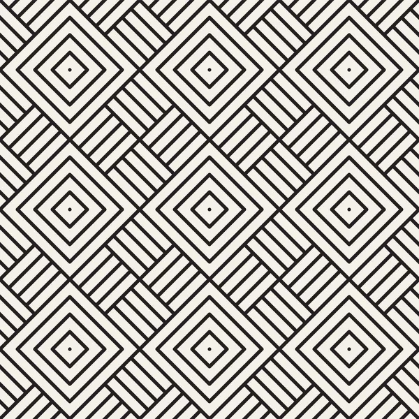 Patrón Geométrico Abstracto Con Rayas Fondo Sin Costura Vectorial Textura — Archivo Imágenes Vectoriales