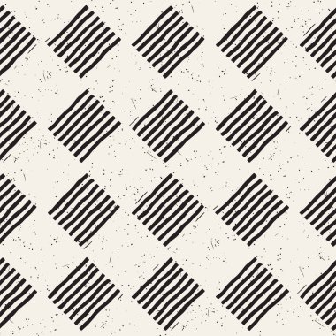 Elle çizilmiş sorunsuz yinelenen desen denetleyicisi ile döşeme hatları. Freehand mürekkep fırçası arka plan dokusu.