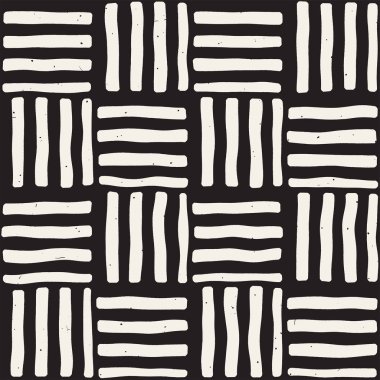 Elle çizilmiş sorunsuz yinelenen desen fayans hatları ile. Freehand mürekkep fırçası arka plan dokusu.