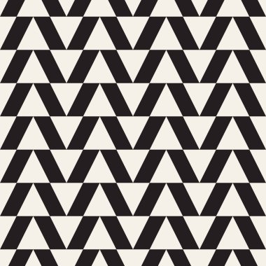 Vektör kusursuz desen. Modern stil soyut doku. Çizgili elementten geometrik fayanslar tekrarlanıyor