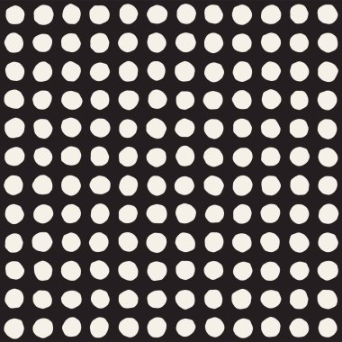 Elle çizilmiş stil etnik seamless modeli. Grungy geometrik şekiller arka plan siyah ve beyaz.