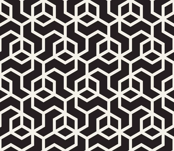Vektör kusursuz desen. Modern stil soyut doku. Çizgili elementten geometrik fayanslar tekrarlanıyor