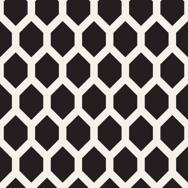 Vektör kusursuz desen. Modern stil soyut doku. Çizgili elementten geometrik fayanslar tekrarlanıyor