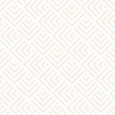 Vektörsüz ince çizgiler mozaik desen. Modern stil soyut doku. Çizgili elementlerle geometrik fayanslar tekrarlanıyor