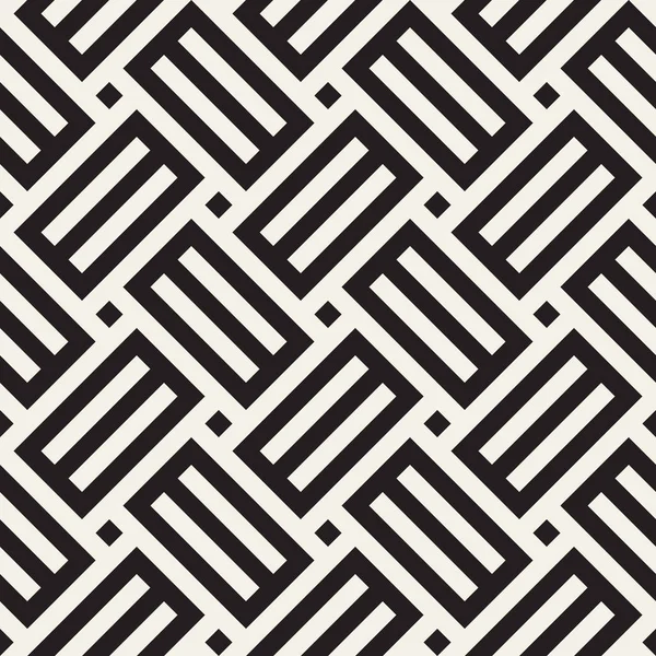 Vektör kusursuz desen. Modern stil soyut doku. Çizgili elementten geometrik fayanslar tekrarlanıyor