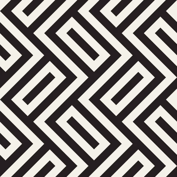 Vektör kusursuz desen. Modern stil soyut doku. Çizgili elementten geometrik fayanslar tekrarlanıyor