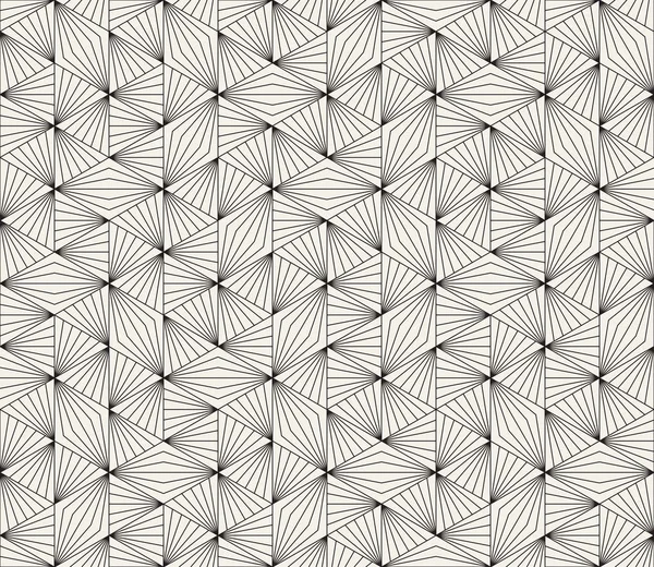Pola Vektor Mulus Tekstur Abstrak Modern Mengulang Ubin Geometris Dari - Stok Vektor