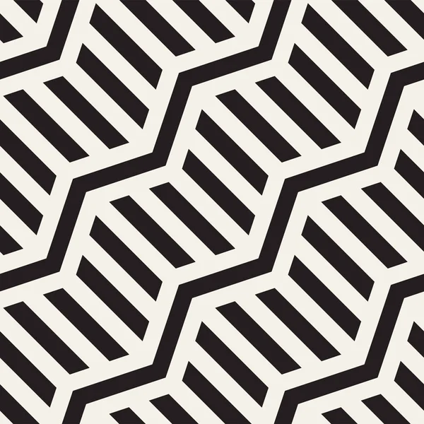 Patrón Línea Zigzag Sin Costura Vectorial Fondo Geométrico Elegante Abstracto — Archivo Imágenes Vectoriales