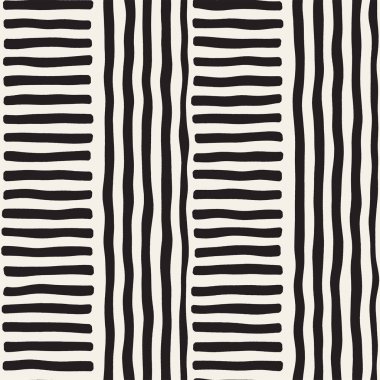 Elle çizilmiş sorunsuz yinelenen desen fayans hatları ile. Freehand mürekkep fırçası arka plan dokusu.