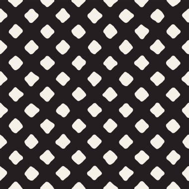 Elle çizilmiş stil etnik seamless modeli. Grungy geometrik şekiller arka plan siyah ve beyaz.