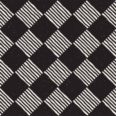 Elle çizilmiş sorunsuz yinelenen desen denetleyicisi ile döşeme hatları. Freehand mürekkep fırçası arka plan dokusu.