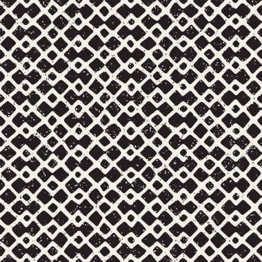 Basit mürekkep geometrik desen. Tek renkli siyah ve beyaz konturlar arka plan. Senin tasarı için doku fırça mürekkep el çekilmiş