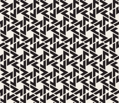 Vektör kusursuz desen. Modern stil soyut doku. Çizgili elementten geometrik fayanslar tekrarlanıyor