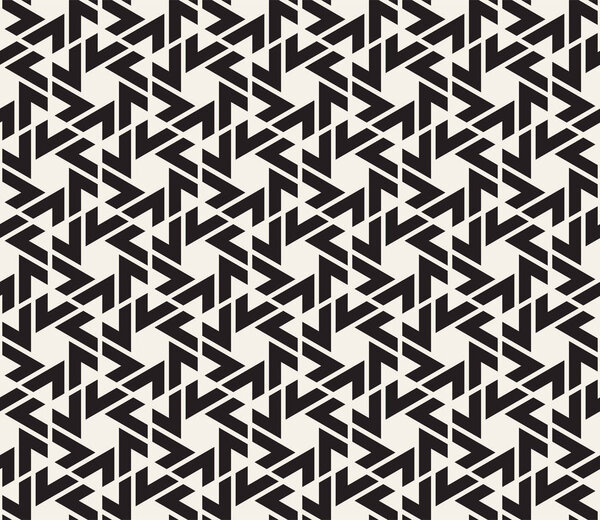 Векторный бесшовный шаблон. Современная стильная абстрактная текстура. Повторение геометрических плиток из полосатого элемента