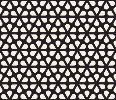 Vektör kusursuz desen. Modern stil soyut doku. Çizgili elementten geometrik fayanslar tekrarlanıyor