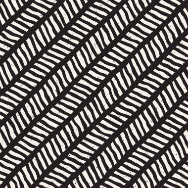 Basit mürekkep geometrik desen. Tek renkli siyah ve beyaz konturlar arka plan. Senin tasarı için doku fırça mürekkep el çekilmiş