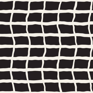 Basit mürekkep geometrik desen. Tek renkli siyah ve beyaz konturlar arka plan. Senin tasarı için doku fırça mürekkep el çekilmiş