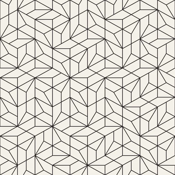 Vector seamless pattern. Modern stylish abstract texture. Repeating geometric tiles from striped element