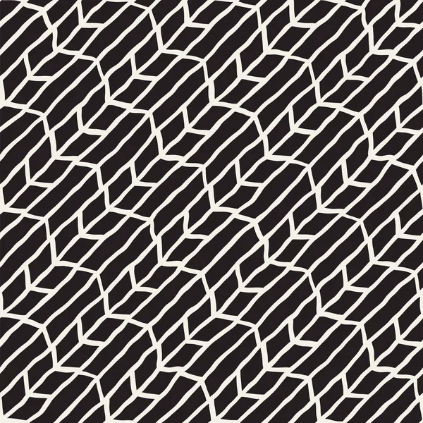 Basit mürekkep geometrik desen. Tek renkli siyah ve beyaz konturlar arka plan. Senin tasarı için doku fırça mürekkep el çekilmiş