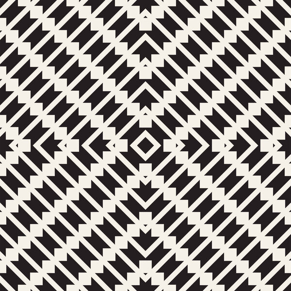 Бесшовный геометрический дизайн поверхности. Повторить плитки украшения фона. Векторные симметричные фигуры
