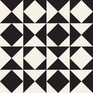 Vektör kusursuz desen. Modern stil soyut doku. Çizgili elementten geometrik fayanslar tekrarlanıyor