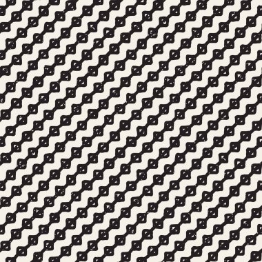 El çizimi pürüzsüz desen. Soyut geometrik şekiller arka plan siyah ve beyaz. Vektör etnik stil kirli dokusu.