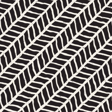 Basit mürekkep geometrik desen. Tek renkli siyah ve beyaz konturlar arka plan. Senin tasarı için doku fırça mürekkep el çekilmiş