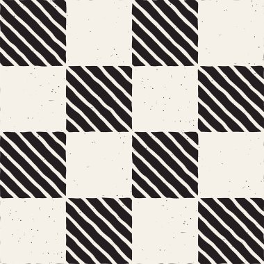 Elle çizilmiş sorunsuz yinelenen desen denetleyicisi ile döşeme hatları. Freehand mürekkep fırçası arka plan dokusu.